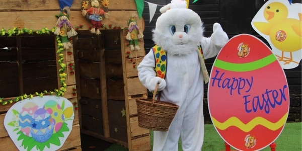 Easter at Cantref Adventure Farm - Daily Easter Egg Hunt with the Easter Bunny